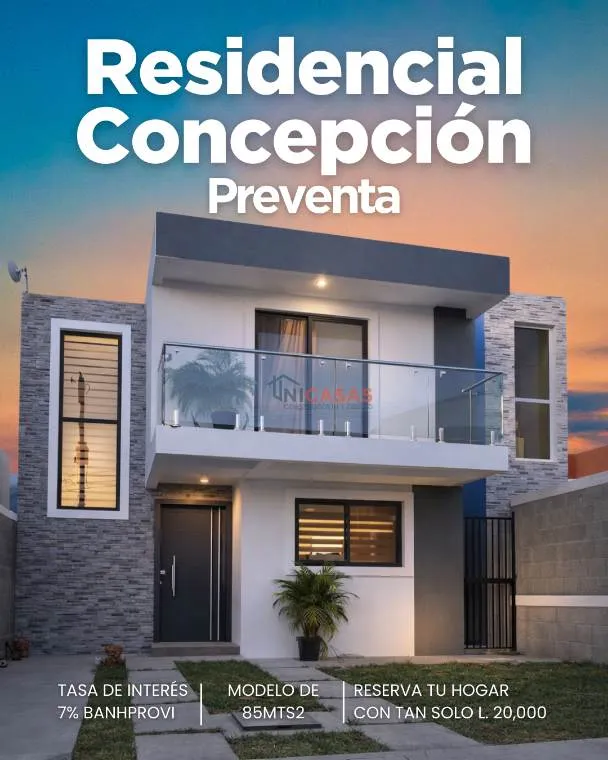 Pieza de lanzamiento de preventa para Unicasas